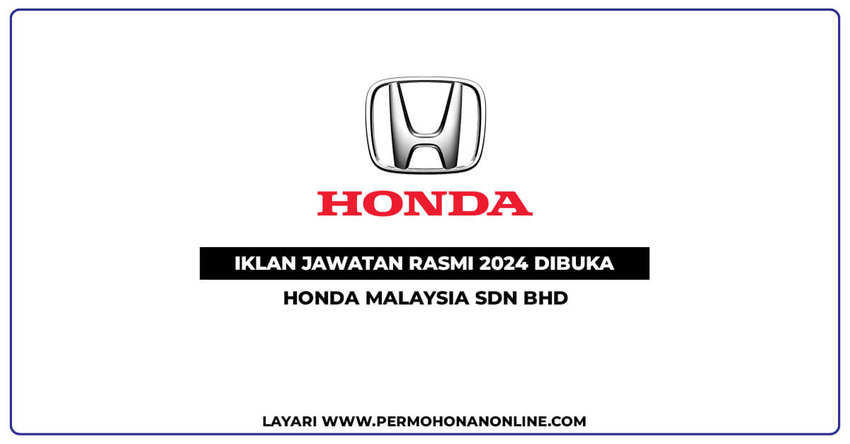 Jawatan Kosong Honda